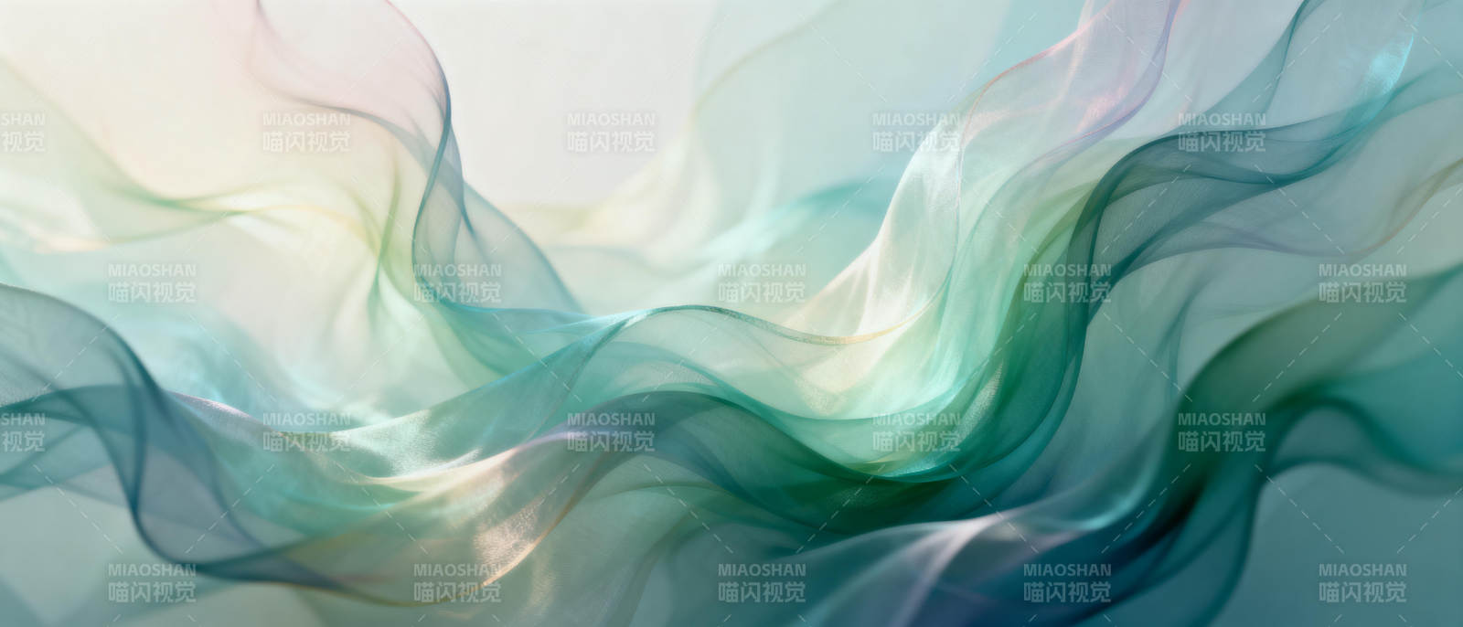 流光溢彩的波浪图片