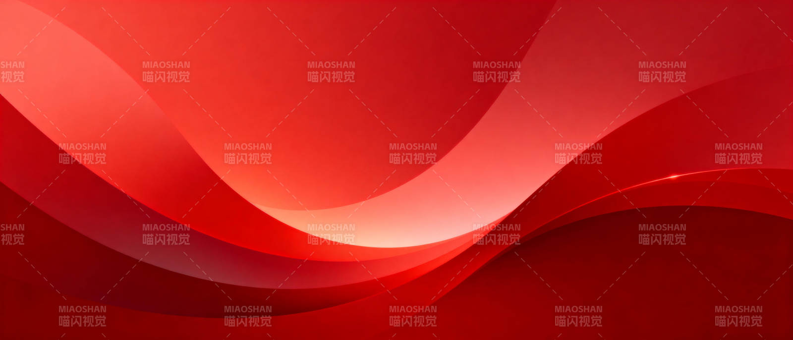 红色波浪背景图片