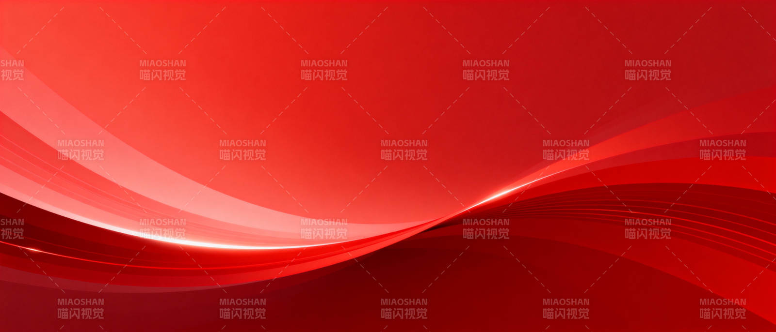 红色波浪背景图片