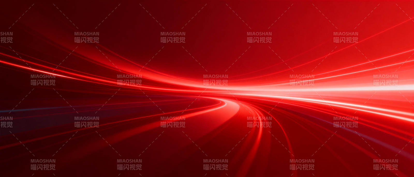 红色光轨流动图片