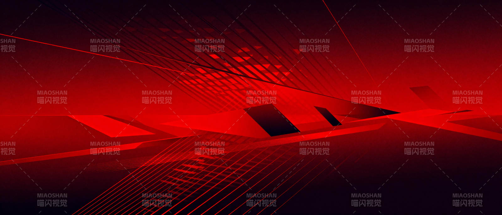 红色科技抽象背景图片