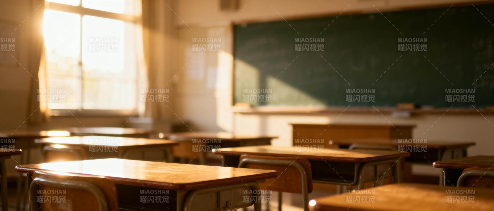 教室静谧时光图片