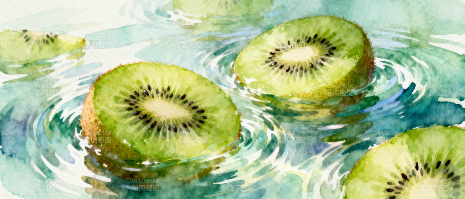 水中猕猴桃图片