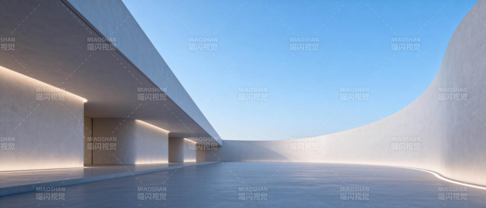 极简建筑空间图片