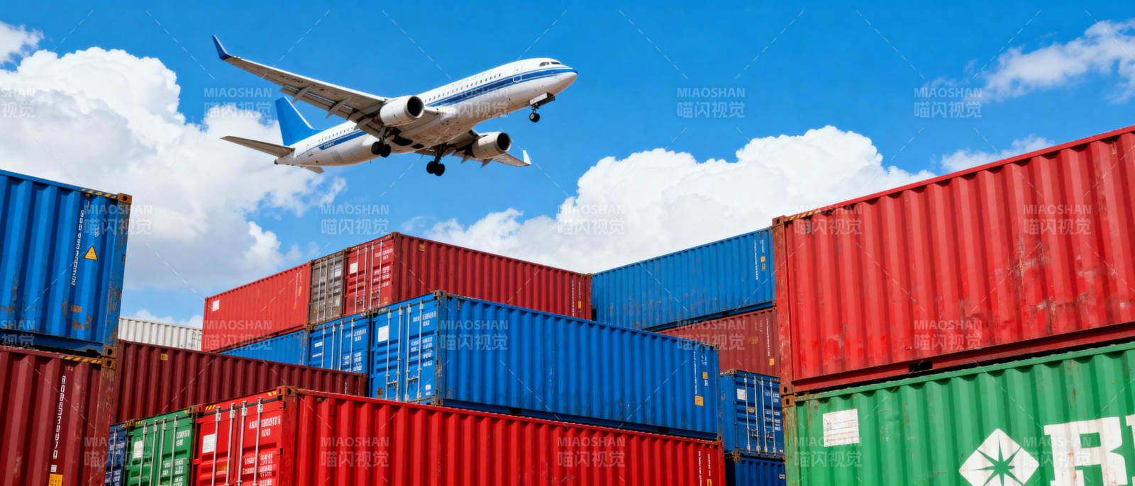 航空货运集装箱图片