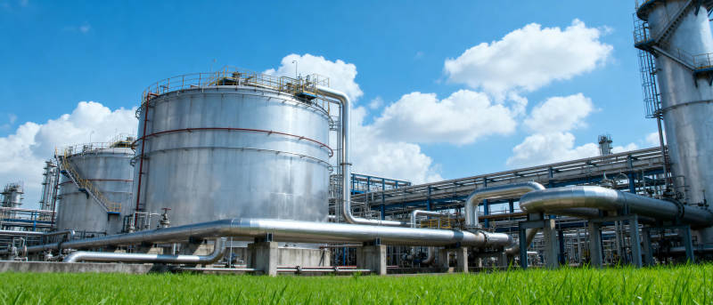 工业储罐厂区图片