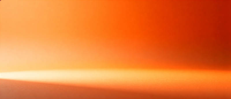 橙色渐变天际线图片