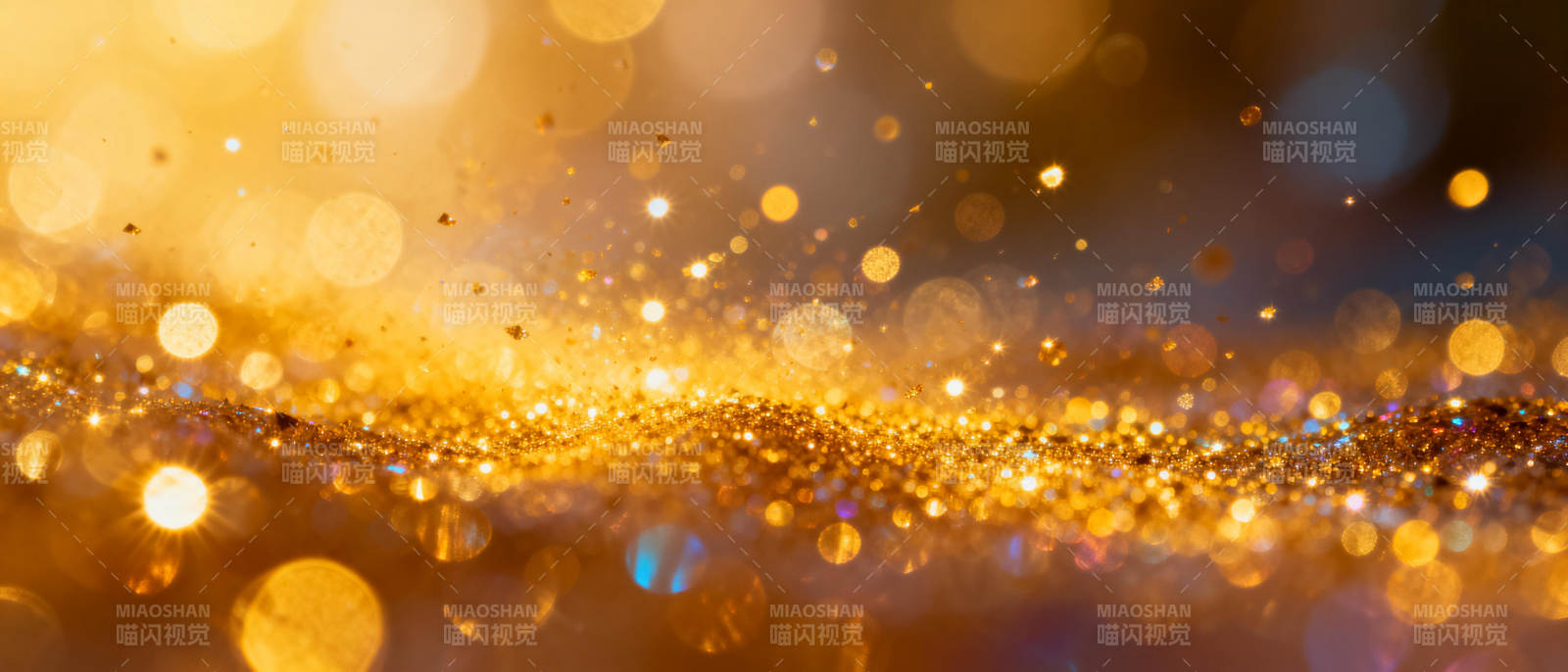 金色闪耀光芒图片