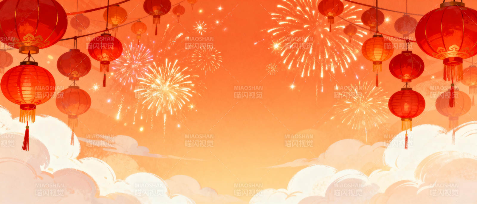 新春佳节喜庆图图片