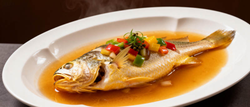 清蒸黄花鱼图片