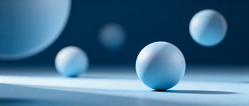 蓝球静谧空间图片