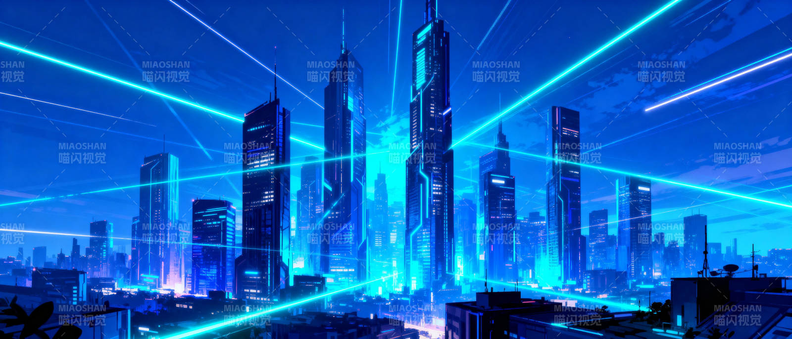 未来都市光网图片