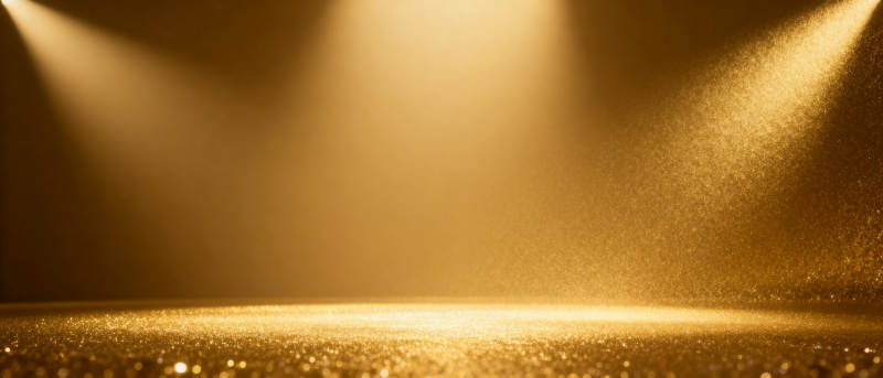 金色舞台光芒四射图片