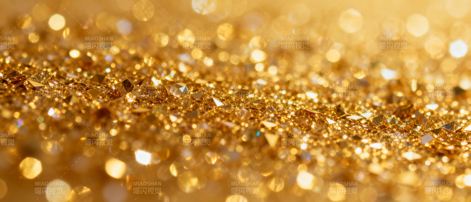 金色闪耀的光芒图片