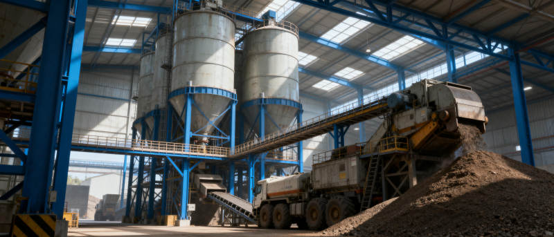 工业厂房内作业场景图片