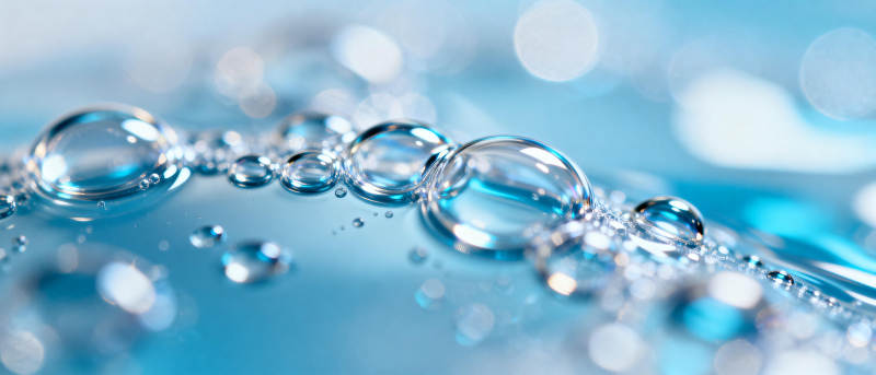 晶莹水珠特写图片