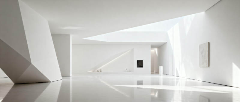 极简光影空间图片