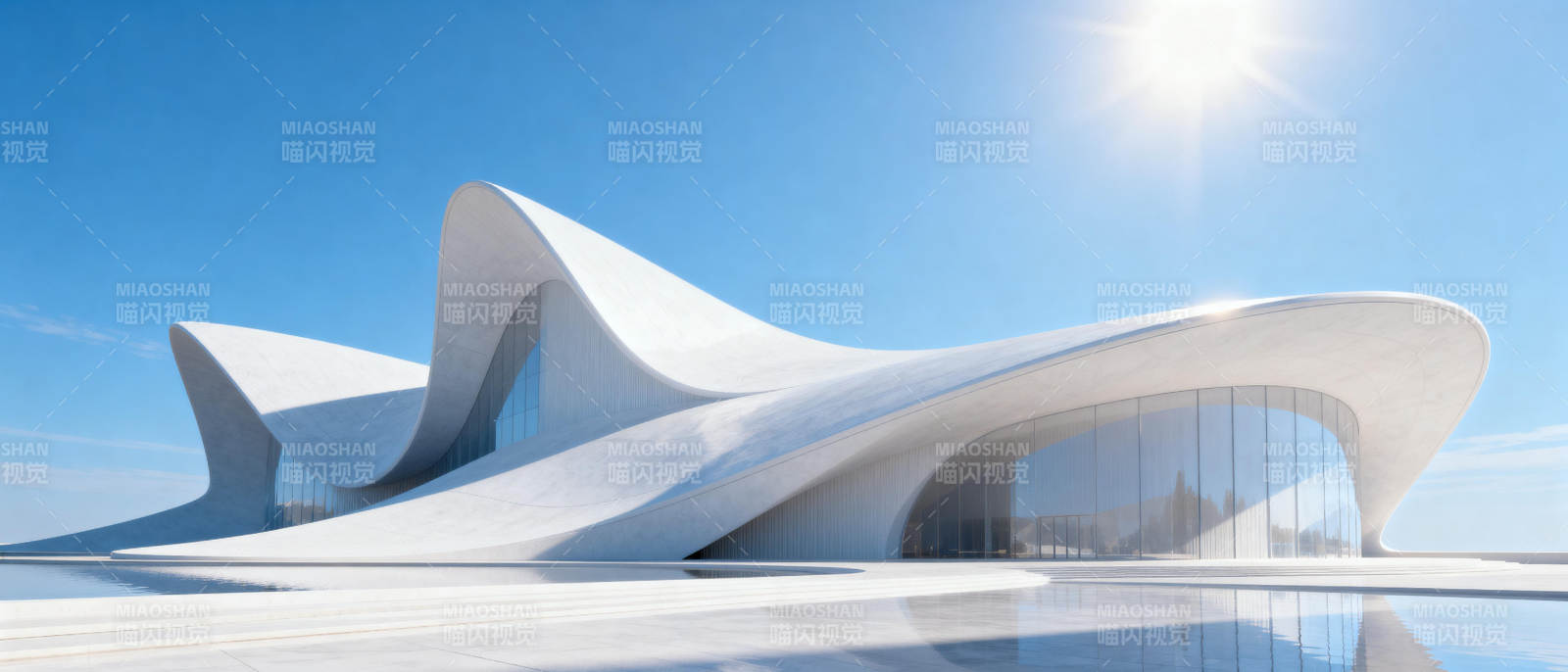 未来建筑之光图片