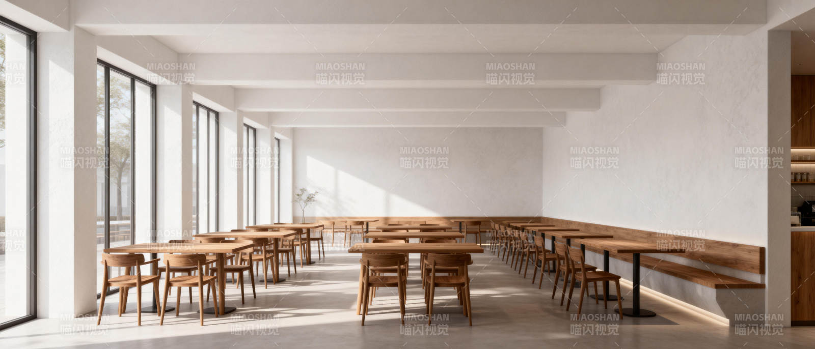 现代简约餐厅空间图片