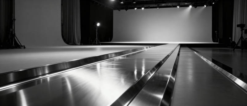 舞台金属轨道图片