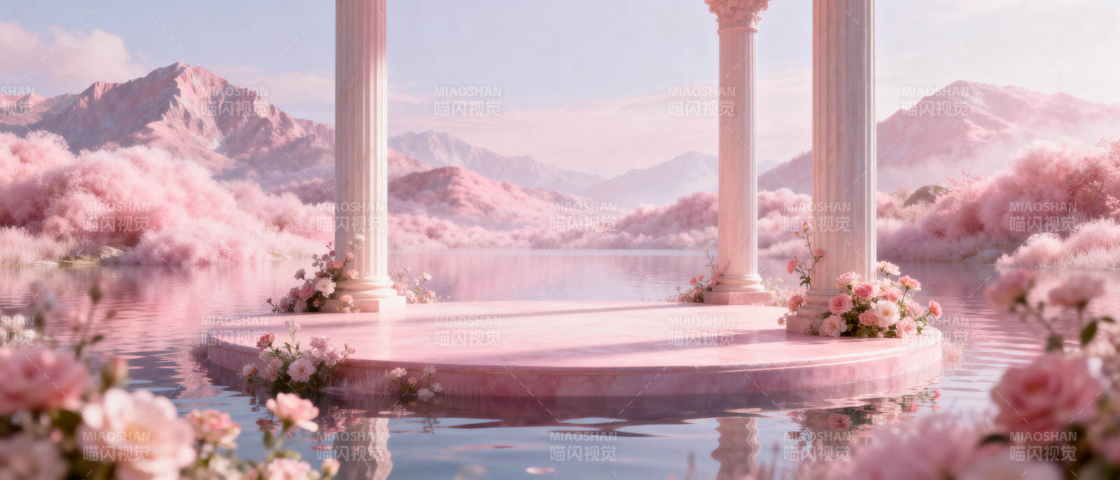 粉色仙境之恋图片