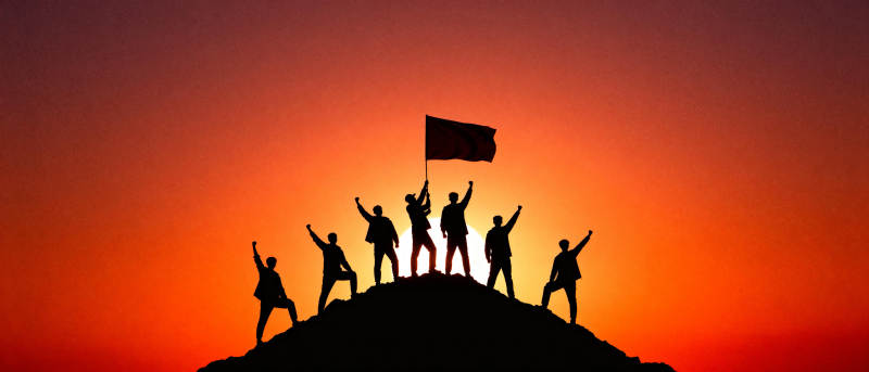 登顶胜利图片