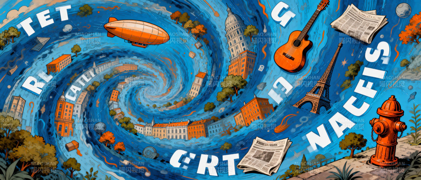 艺术漩涡之旅图片