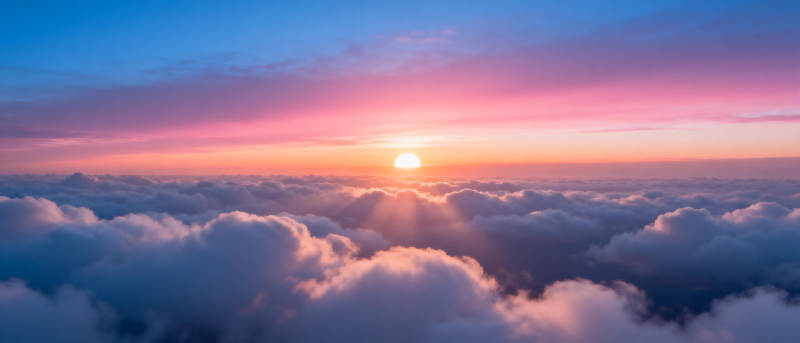 云海日出图片
