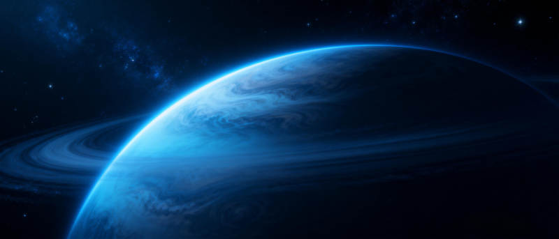 蓝色星球之环图片