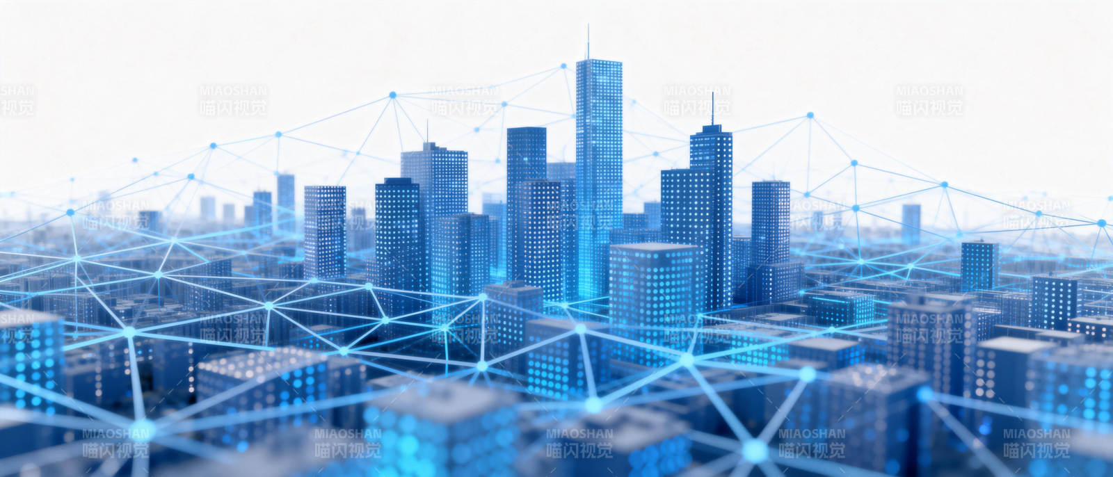 智慧城市互联图片