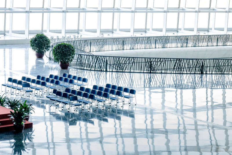 现代大厅静谧空旷 国家大剧院图片