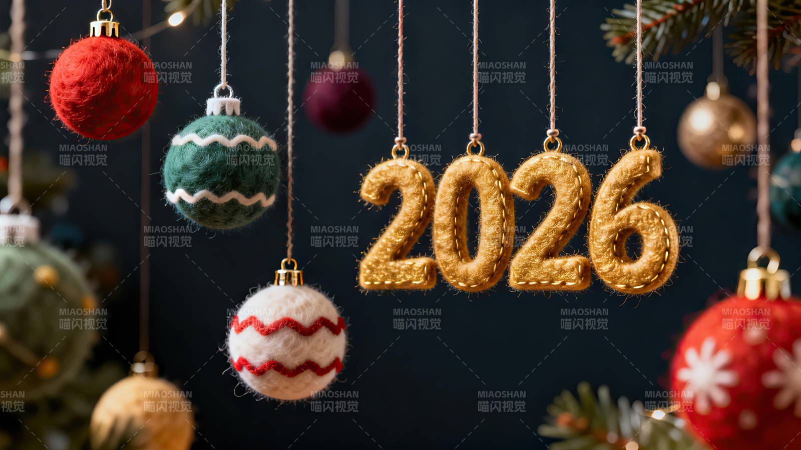 新年装饰挂件2026图片
