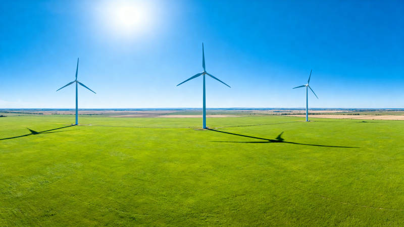 风力发电绿色能源图片