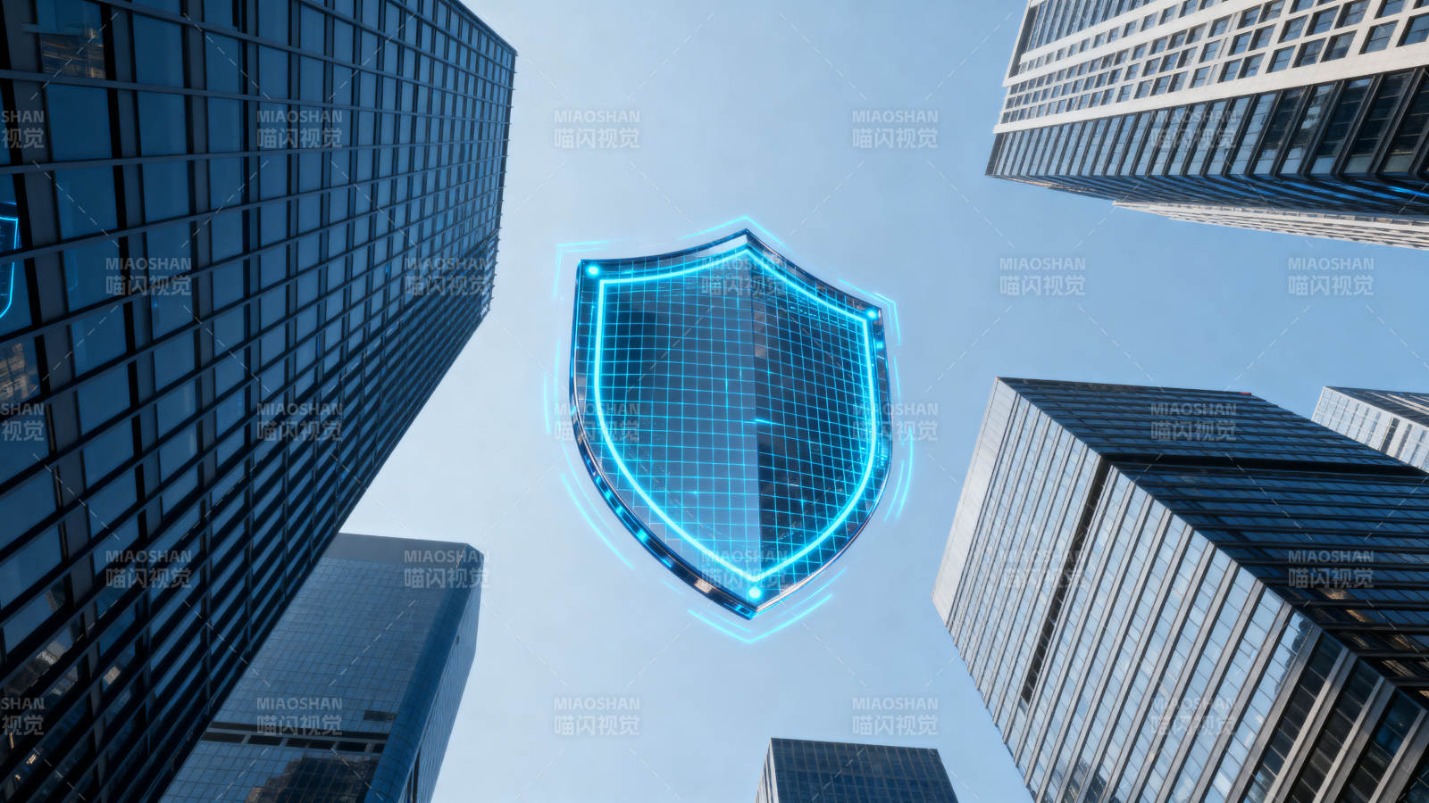 高楼大厦网络安全防护图片