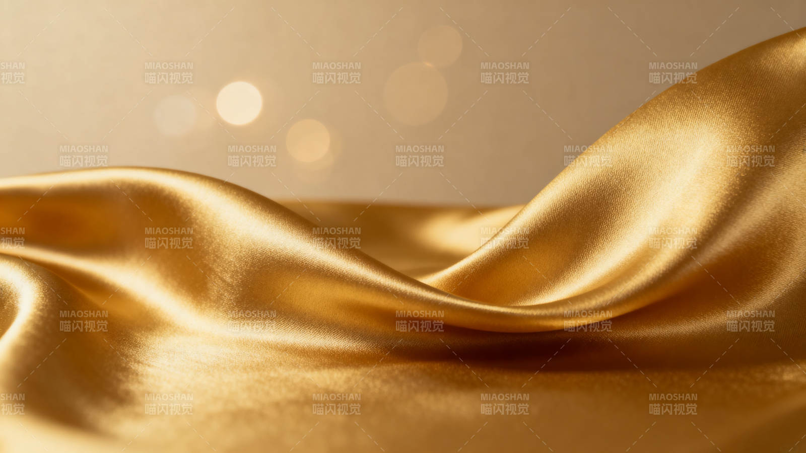 金色丝绸质感背景图片