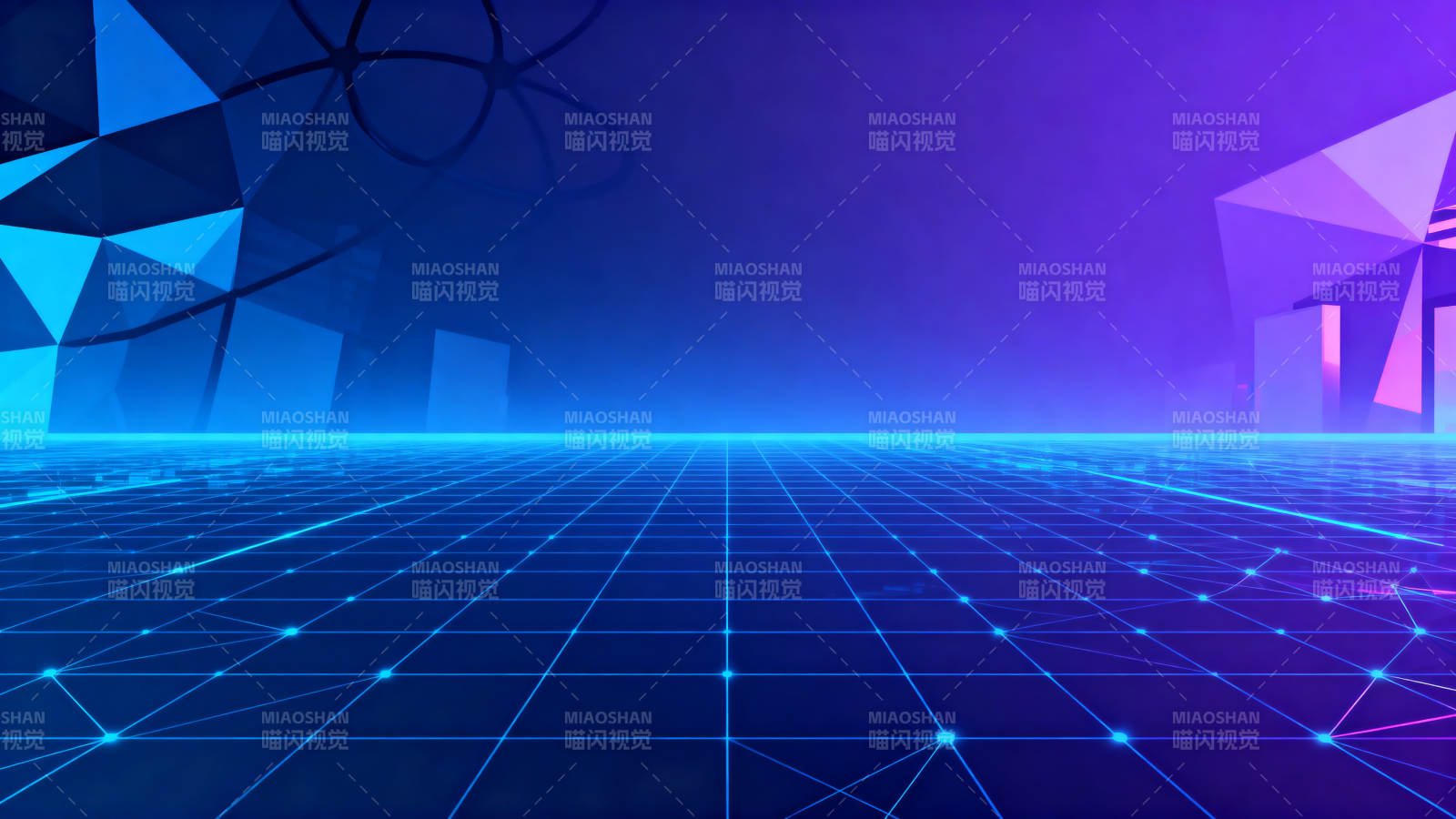 科技感网格背景设计图片