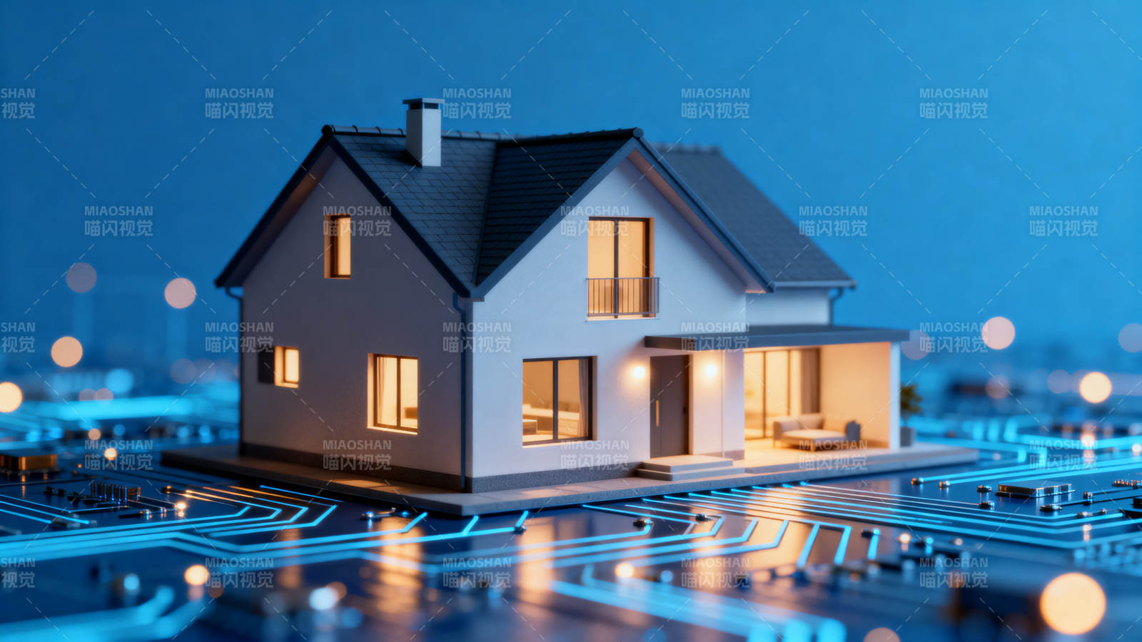 智能房屋科技生活图片