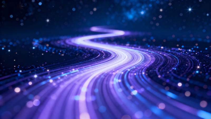 紫色光流抽象背景图片