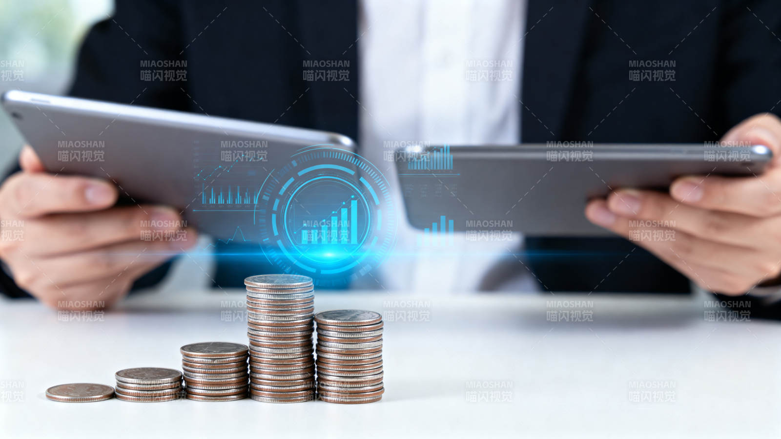 商务金融数据分析图片