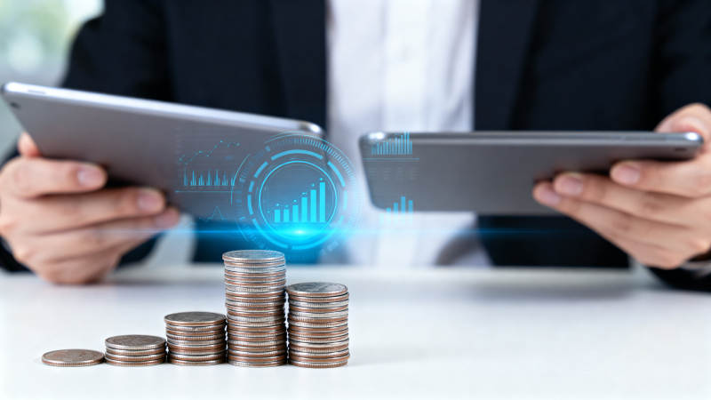 商务金融数据分析图片