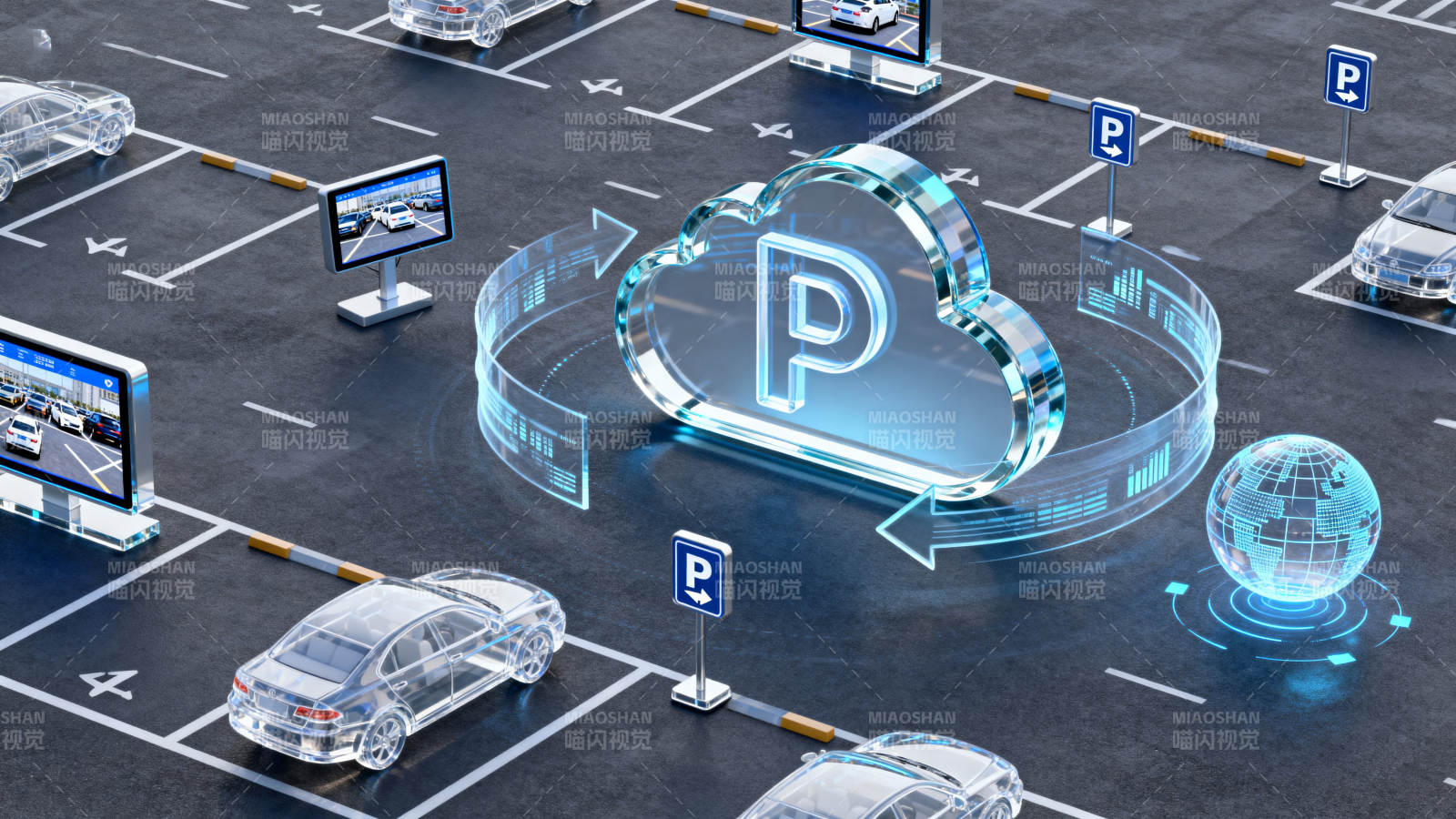 智能停车场云管理系统图片