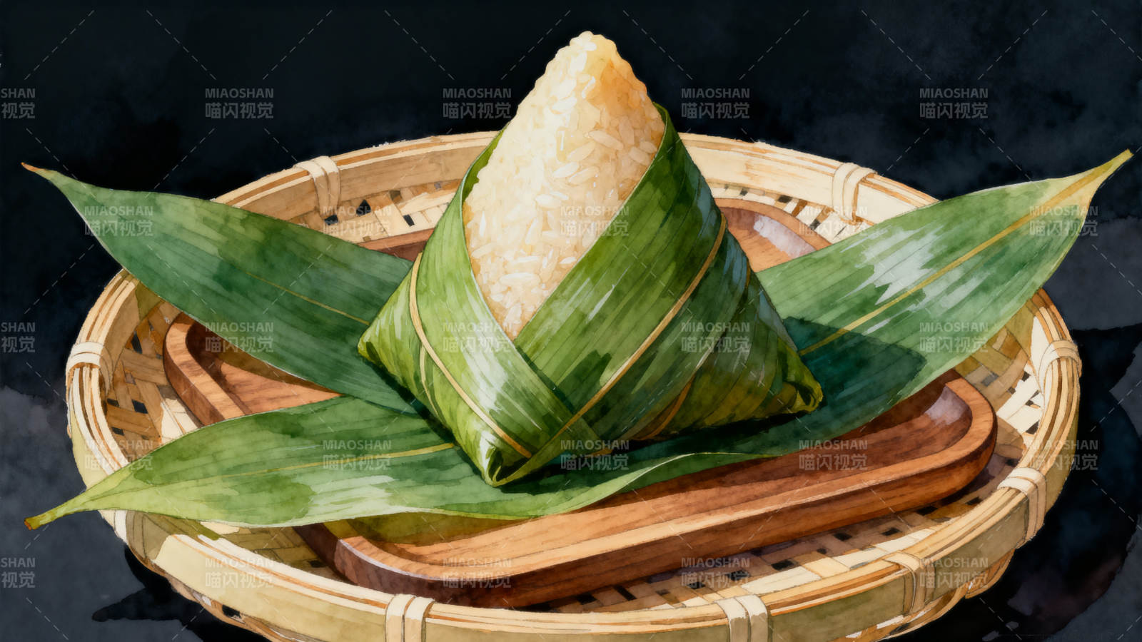 端午节传统美食粽子图片