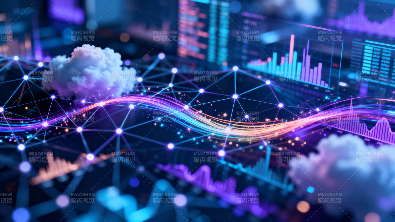 云计算数据网络科技图片