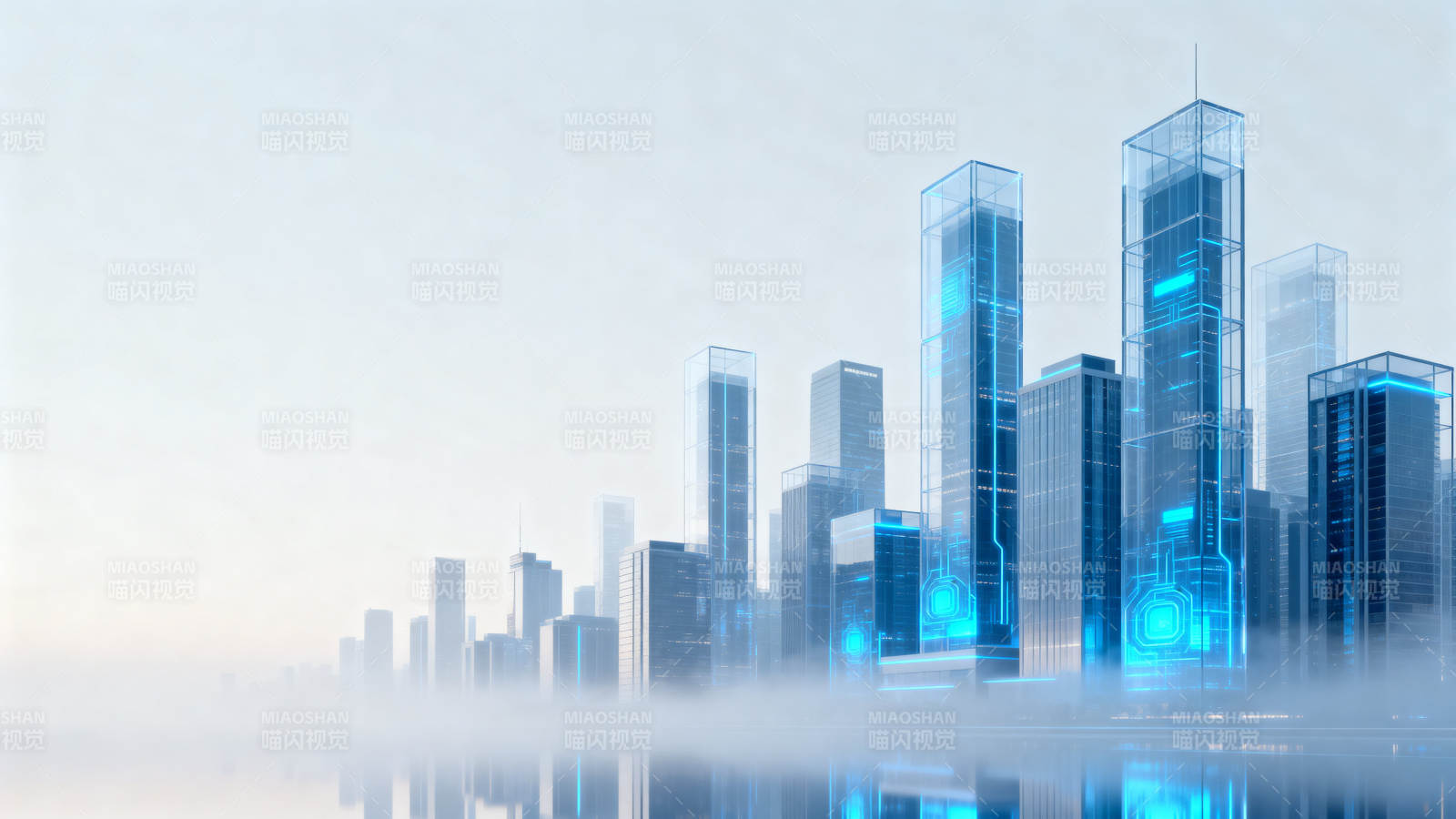 未来城市科技建筑图片