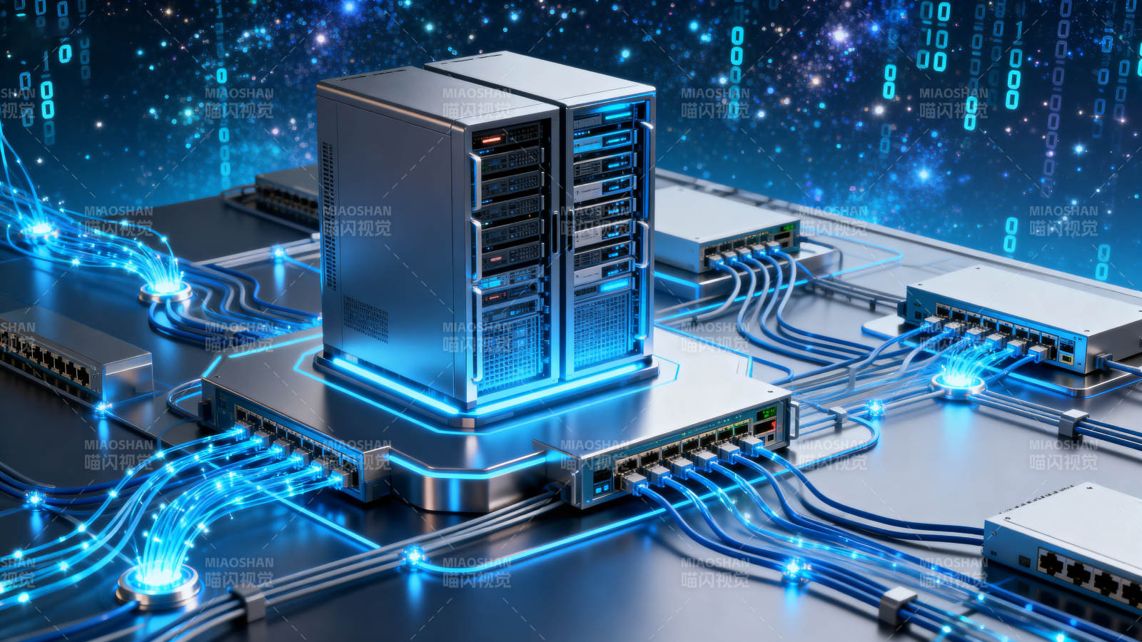服务器网络数据中心科技图片