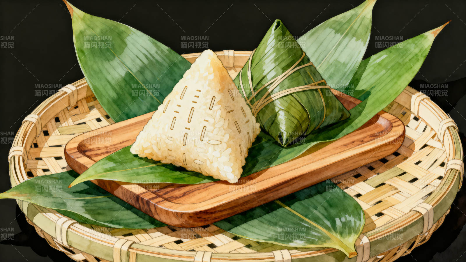 端午节粽子传统美食图片