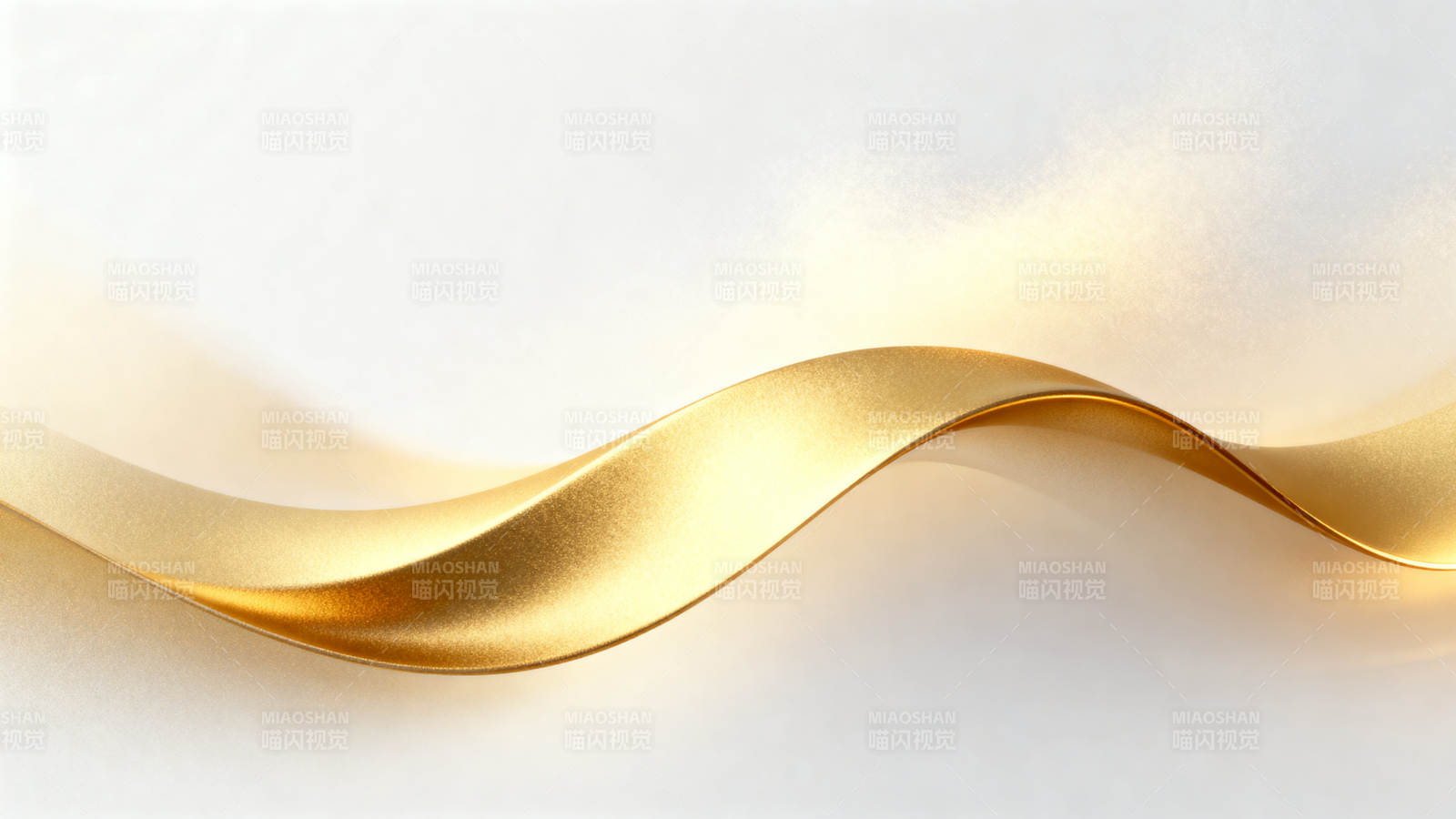 金色丝带抽象背景设计图片