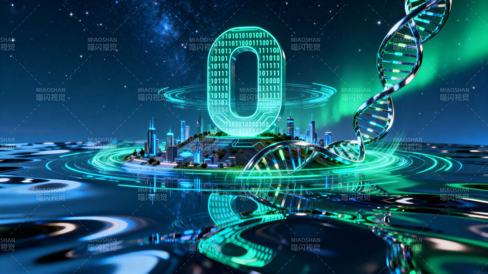 科技数字与未来城市图片