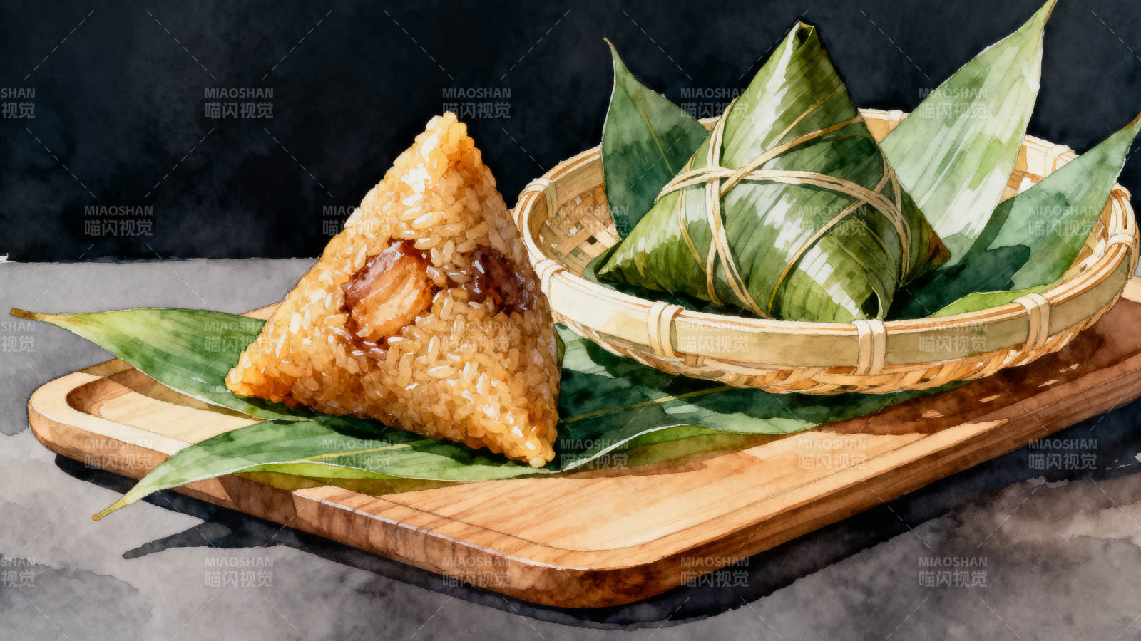 端午节粽子传统美食图片