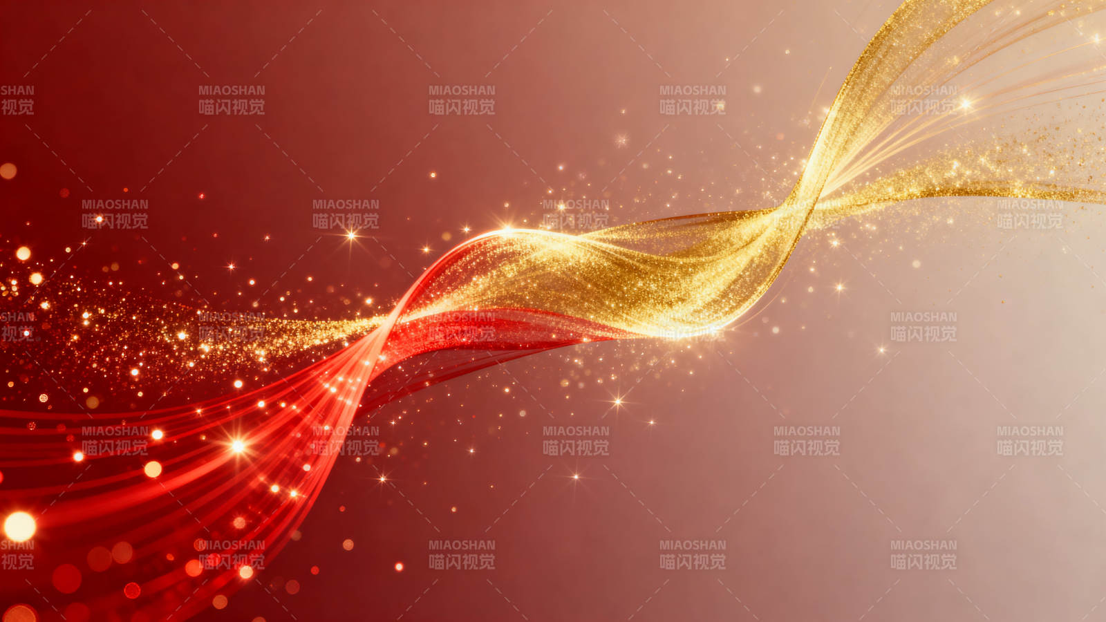 红金光效流动背景图片
